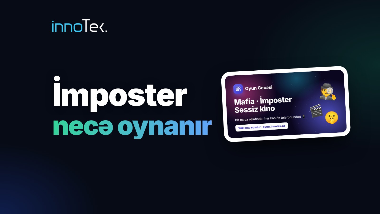 İmposter oyunu necə oynanır — Oyun Gecəsi